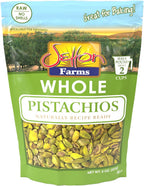 Setton Farms Shelled Pistachio Kernels, Whole Raw, 8 Ounce (No Shells, Raw, Unsalted) (Perfect for making Dubai Chocolate, and other Baking and Cooking Needs).