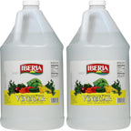 Iberia All Natural Distilled White Vinegar, 1 Gallon - 5% Acidity (Pack of 2)