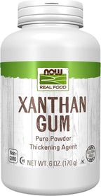 NOW Foods, Xanthan Gum Pure Powder, Kosher and Gluten-Free Natural Thickener, 6-Ounce