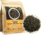 FullChea - Golden Monkey Tea - Chinese Black Tea Loose Leaf with Gold Tips - Health Tea (8.8oz / 250g)