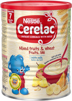 Nestle Cerelac, Mixed Fruits & Wheat with Milk, 14.1 Ounce Cans (Pack of 4)