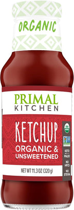 Primal Kitchen, Organic Unsweetened Ketchup, 11.3 oz