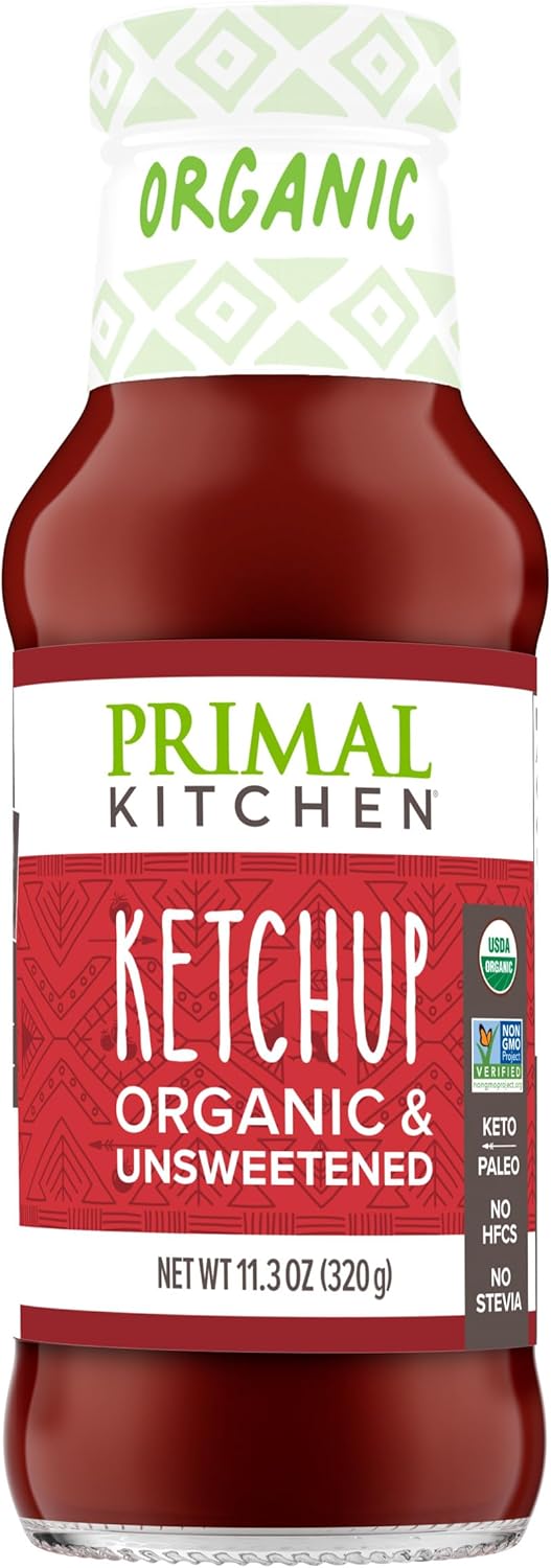 Primal Kitchen, Organic Unsweetened Ketchup, 11.3 oz