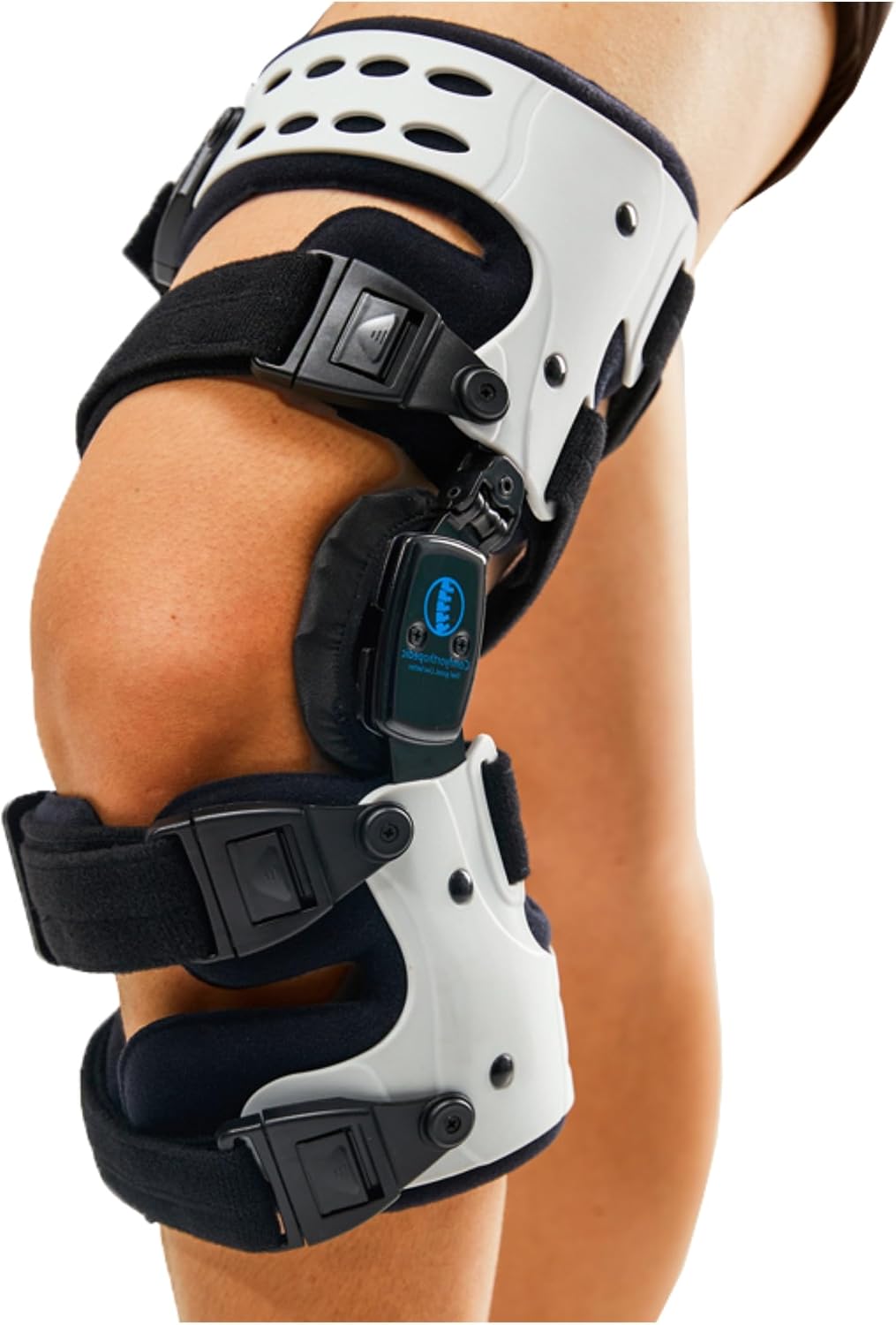 Comfyorthopedic OA Unloader Knee Brace Support for Osteoarthritis, Bone on Bone Arthritis Knee Joint Pain Cartilage Relief, Medial /Inside Plus Size Offloader L1851/L1843 Fits Up to 32in Thigh Circumference