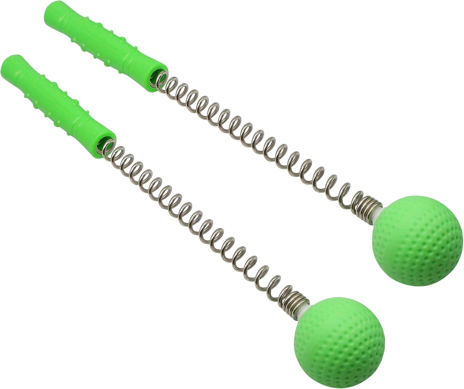 SinLoon Massager Ball Hammer(2-Pack) Hammer Stick Manual Beat Golf Ball Massager Back Shoulder Massage Full Body Reduce Fatigue Pain (Green)