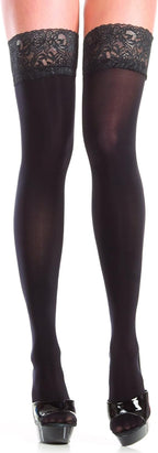 Be Wicked Women's Stay Up Thigh High Stockings