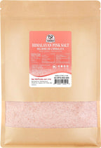 52USA Himalayan Pink Salt, Fine Grain, 80 oz (5 Pound), Pink Himalayan Sea Salt Fine, Kosher Salt, Rock Salt
