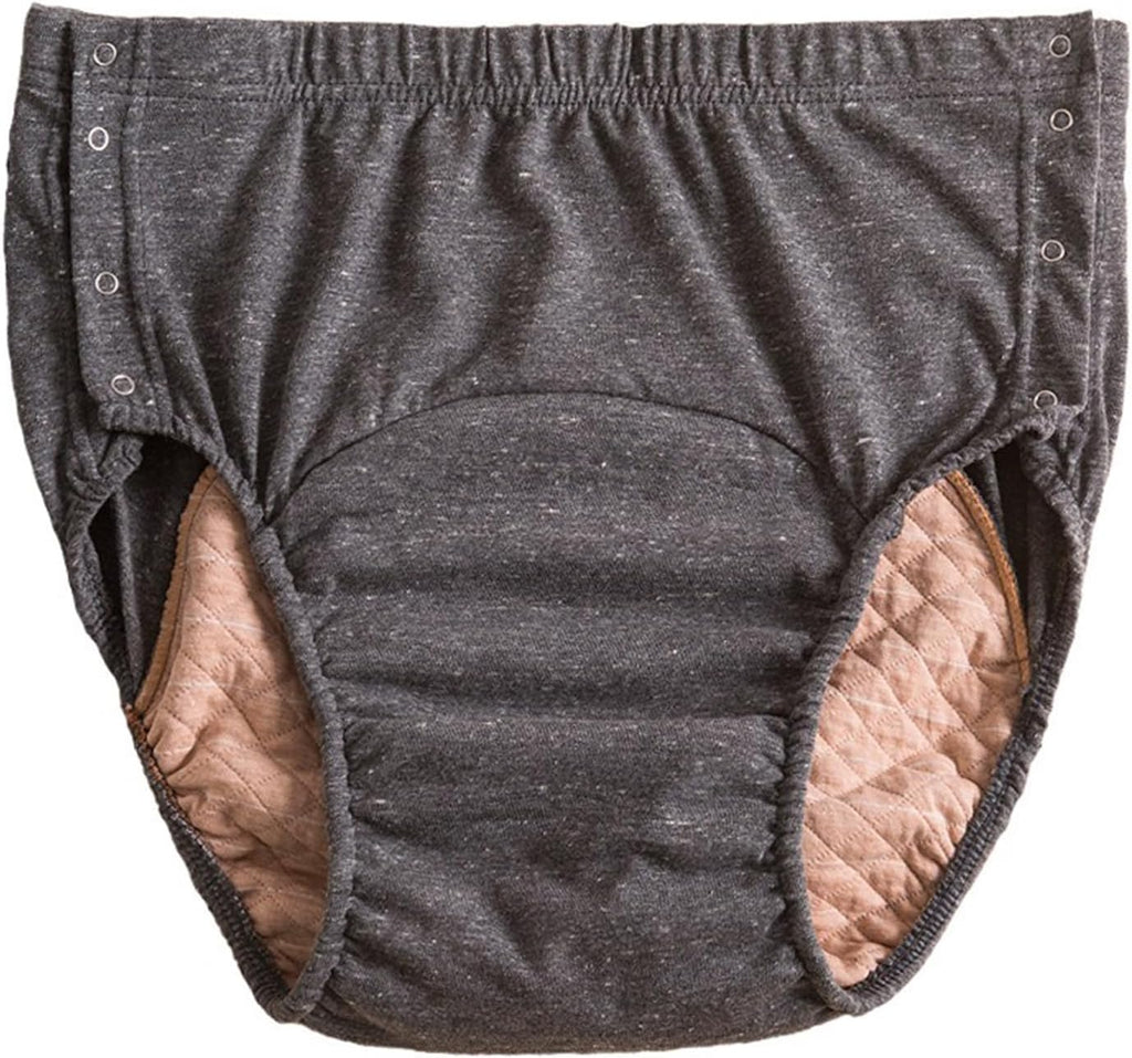 Breathable Cotton Diapers are Not Wet and Leak Proof, Cotton Incontinence Pants for Adults, Protective Incontinence Underwear for Elderly Limited Mobility Bedridden,1 Piece,3XL