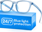 Gaoye Blue Light Glasses for Computer & Gaming - Anti UV Ray Lenses, Scratch-Resistant & Comfort Fit