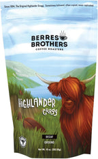 Berres Brothers Highlander Grogg Decaf Coffee, 10 ounce Bag of Ground Coffee, Combination of Caramel, Butterscotch and Hazelnut, Medium Roast
