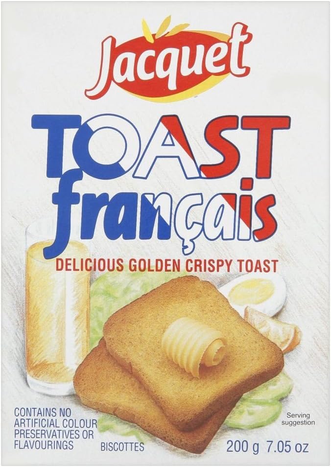 Jacquet French Toast - 200g - Pack of 2 (200g x 2)