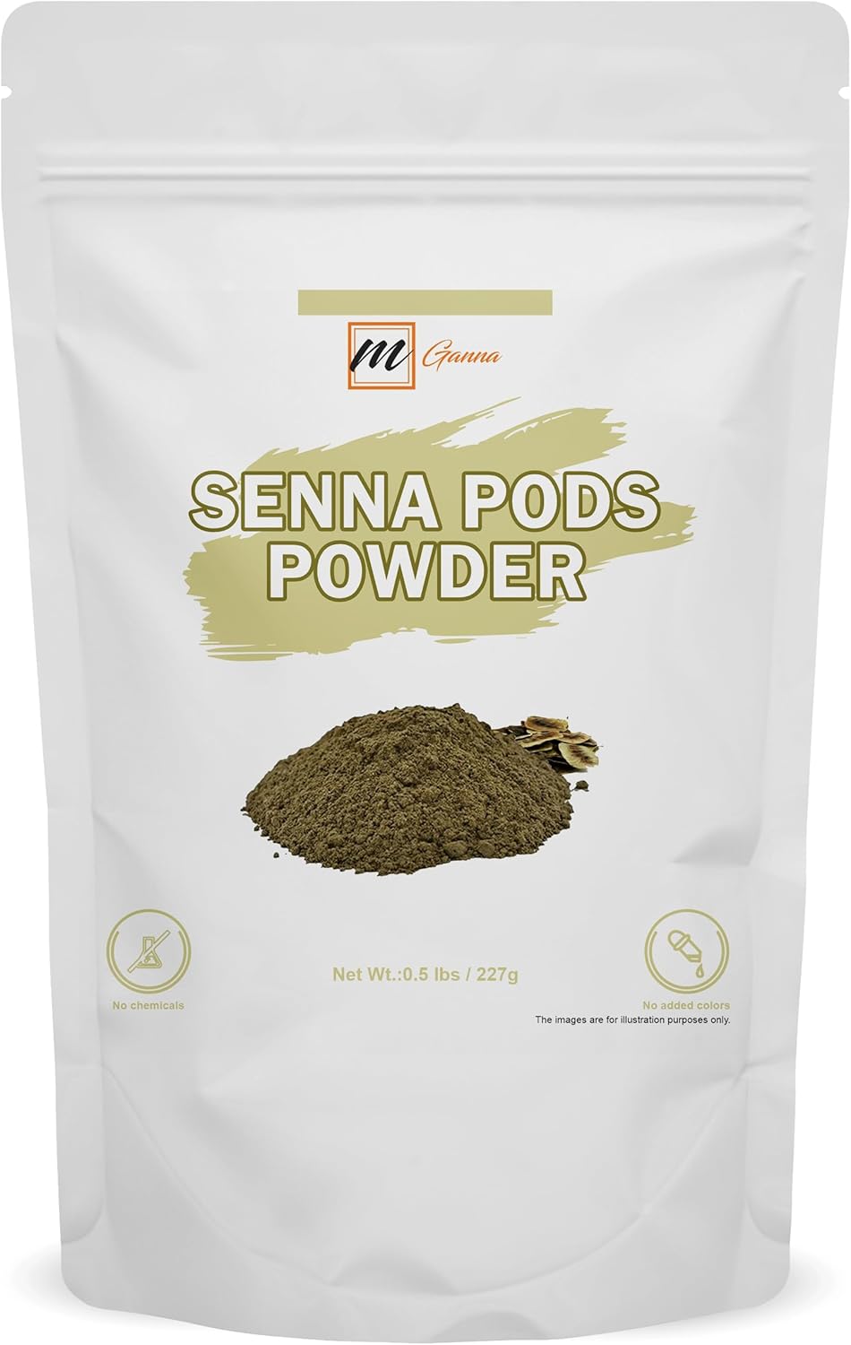 Senna Pods Powder (Cassia Angustifolia) 0.5 lbs / 227 GMS