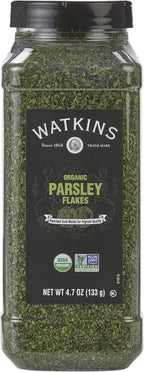 Watkins Gourmet Spice, Organic Parsley, Bulk Food Service Size, 4.7 oz (Pack of 1)