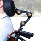 Wheelchair Headrest - Adjustable Neck Support Head Positioning Pillow Backrest for Elderly Wheelchair Accessories