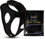 Anti Snore Chin Strap - Anti-Dry Mouth Chin Strap for CPAP Users - Stop Noise - Snoreless Sleeping Solution for Men and Women - Breathing Aid for Snoring