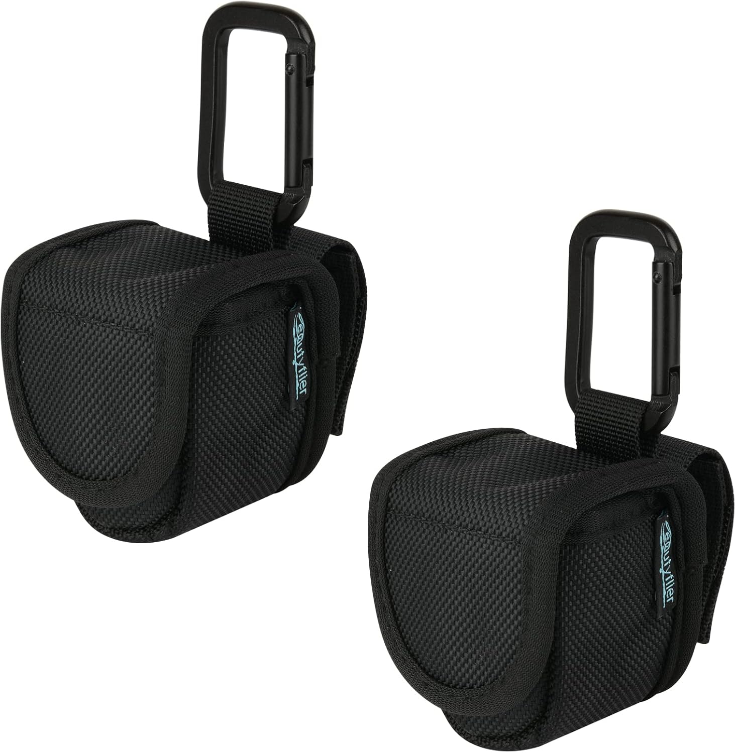 Beautyflier Pulse Oximeter Case, 2PCS Pulse Ox Holder Portable Travel Cover Carrying Pouch for Adults Kids Compatible with Zacurate Pro 500DL(Fingertip Pulse Ox Not Included)
