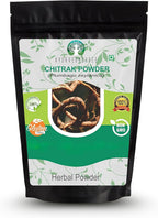 AYURVEDASHREE Chitrak Roots Powder I Chitrak Mool Powder I 50 Gm I Chita Jadd I Plumbago Indica Root I Plumbago zeylanica, Supports Healthy Metabolism