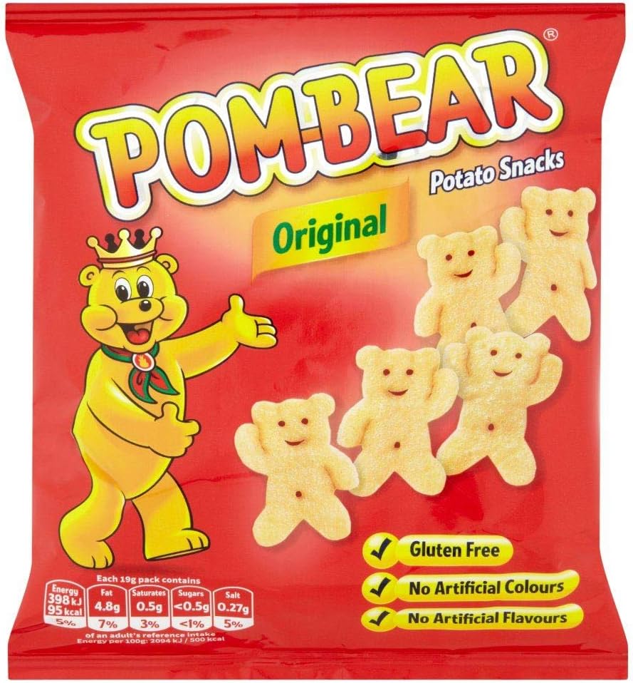 Pom Bear Pom-Bear (Box Of 36 X 19G Bags)