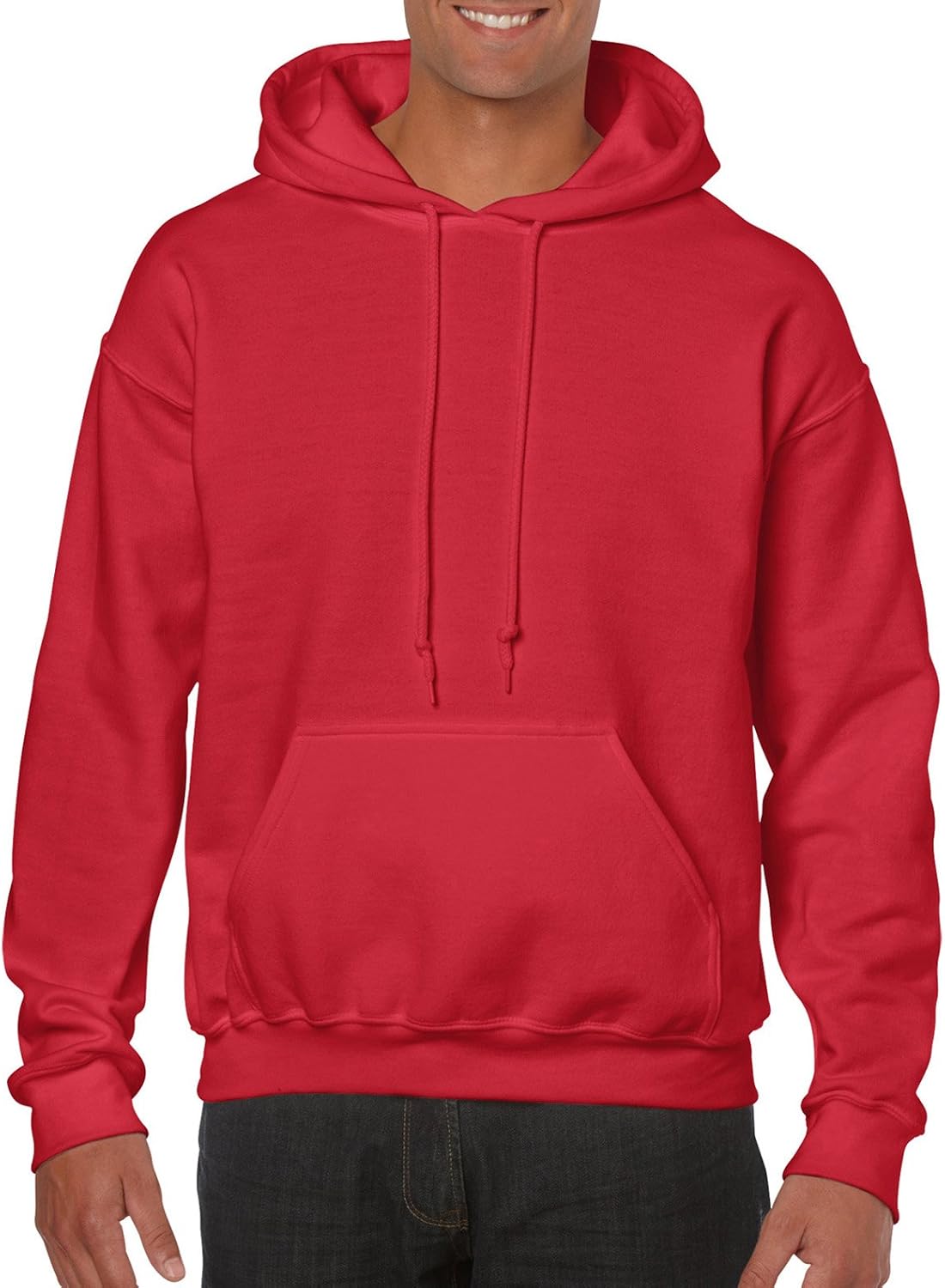 Gildan Heavy Blend 8 oz. 50/50 Hood (G185) Red