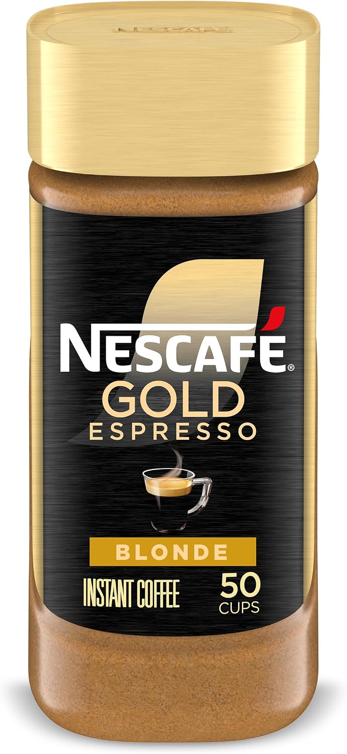 Nescaf√Â Gold Espresso Blonde, Instant Coffee, 3.5 Oz