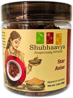 Shubhaavya Premium Star Anise Whole 1.4oz (40g) - NON-GMO | All Natural | Gluten Free | Hand-Selected Indian Spice
