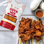 Suya Mix, Premium Organic Shish-Kebab Seasoning, Premium West African Seasoning Blend, Suya Pepper Perfect for Grilling, Roasting, and Cooking | Hot & Spicy Suya Pepper – 8oz
