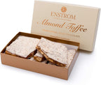 Enstrom Milk Chocolate Almond Toffee 1lb box | Handcrafted | Gluten Free | Kosher Dairy | All Natural