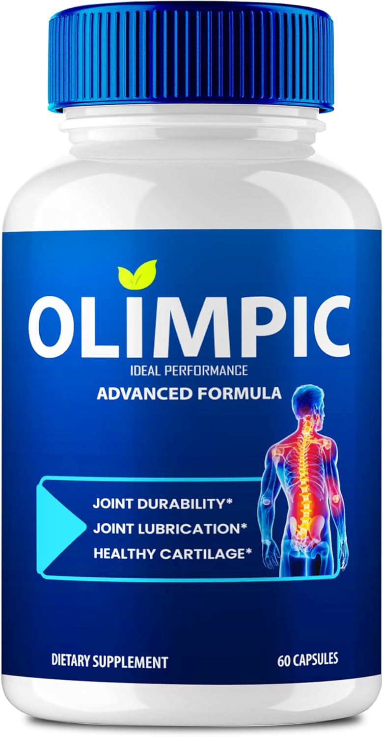 Olimpic Capsules, Advanced Joint Support Supplement Pills for Mobility and Comfort - Maximum Strength, Official Olim Pic Joint Support All Natural Formula, Premium Olim-Pic Reviews (60 Capsules)