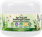 Antifungal Cream with Tea Tree Oil – Advanced Herbal Relief for Skin Fungus, Jock Itch, Eczema, Athlete's Foot, Tinea Versicolor, Natural Treatment – 100g