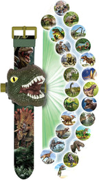 RAYCHY Dinosaur Watch Flashlight Projector Toys Animal Pattern Torch Educational Toys Gift