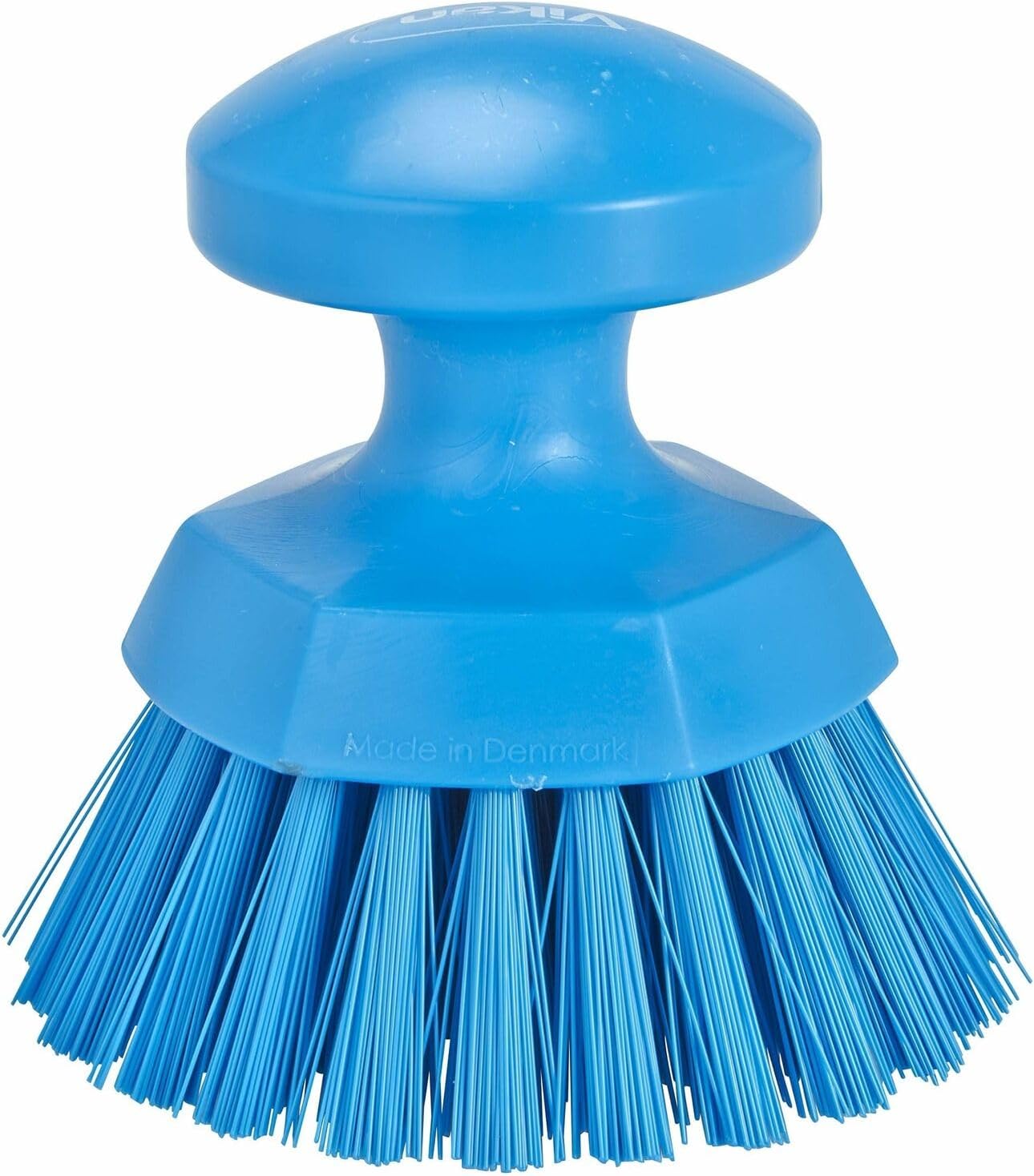 Vikan 38853 Brush,Scrub,Round,Stiff,5",PP/PBT,Blue