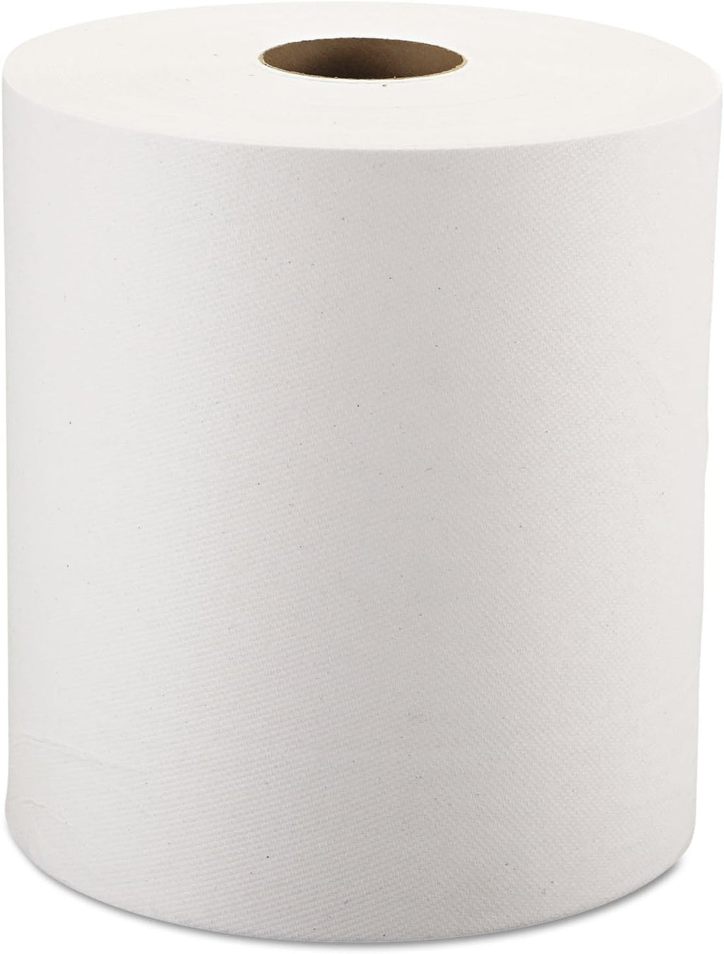 Windsoft Commercial Paper Towels, Hardwound Roll Hand Towels, 6-Pack, 8" x 800ft per Roll, White, Hardwound Towel Dispensers Refill