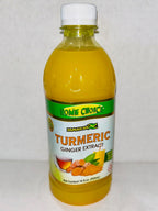 (3 16 oz bottles) Home Choice Jamaican Turmeric Ginger Extract, 16 fl oz, Natural Flavoring