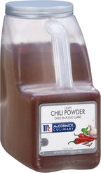McCormick Culinary Light Chili Powder, 5.5 lb - One 5.5 Pound Container of Bulk Chili Powder for Cooking, Perfect in Tex-Mex and Mexican Cuisines