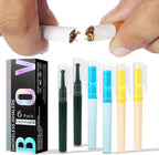 Smokeless Inhalers Natural Air Variety 6 Pack | Non Electric Flavored Air Refreshing Support | Oral Fixation Menthol Essential Oils, Craving Relief Multi-Flavor