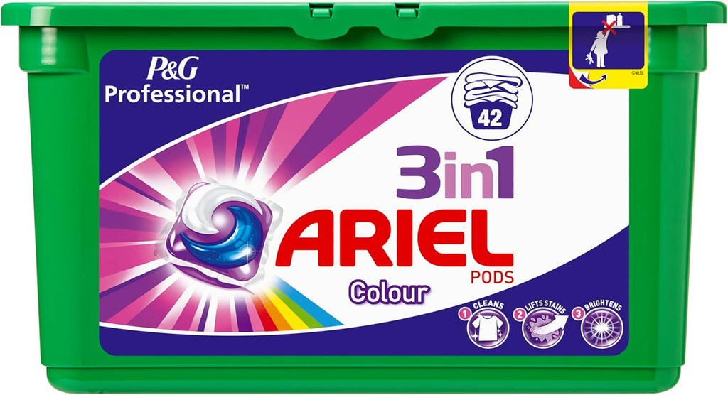 Ariel Pods 3in1 Colour 42 Capsules