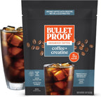 Bulletproof Coffee + Creatine Instant Coffee, 5g Micronized Creatine Monohydrate with Electrolytes & MCT Oil, Clean Toxin-Tested Beans, Energy & Performance Support, 38 Servings
