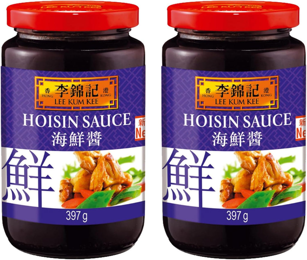LKK Hoisin Sauce, 14 oz – Authentic Chinese Cooking Sauce, Sweet & Savory Flavor for Stir-Fries, Marinades, and Dipping [Pack of 2]