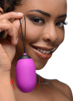 Bang! XL Silicone Vibrating Egg - Purple