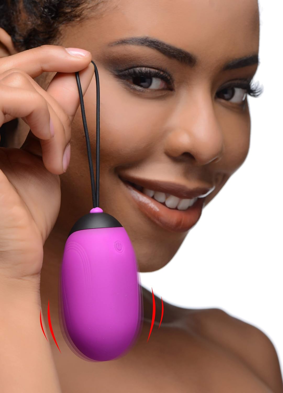 Bang! XL Silicone Vibrating Egg - Purple