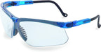Honeywell Uvex Genesis Safety Glasses with Uvextreme Anti-Fog Coating, Vapor Blue Frame (S3240)