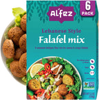 Al’Fez Lebanese Style Falafel Mix - 5.3oz (Pack of 6) - Chickpea Flour & Spice Blend for Crispy Falafels - Vegan, Quick & Easy Preparation - Perfect for Pita Wraps, Salad Bowls, Mezze Plates & More