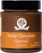 Nutural World - Crunchy Nutty Chocolate Spread 6 Oz (170g)
