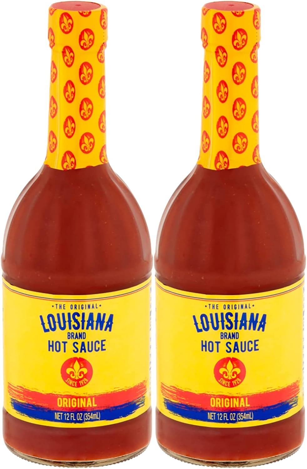 Louisiana Brand Hot Sauce, Original Hot Sauce 12 Ounce (Pack of 2)