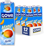 Goya Foods Mango Nectar, 33.8 Fl Oz (Pack of 12)