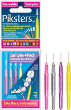Piksters Sampler 4pk- Sizes 00, 0, 1 and 3 Find The Right Size for You