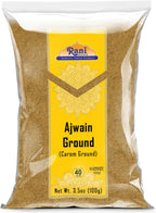 Rani Ajwain Powder (Carom Bishops Weed) Ground Spice 3.5oz (100g) ~ All Natural | Vegan | Gluten Friendly | NON-GMO | Kosher | Indian Origin