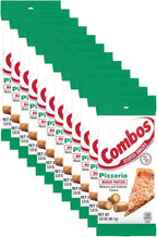 COMBOS Stuffed Pizzeria Baked Pretzel Snacks, Individually Wrapped, 3.0 Oz Pretzels Individual Bags, Bulk Snacks Pack of 12