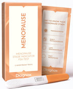 Diagnox Health Menopause Test, At-Home FSH Test Strips to Identify Menopause Stages - Fast 5-Minute Results, Clinical-Grade Midstream Strips (2 Pack)