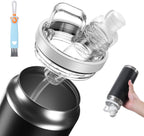Tumbler Adapter for YETI Rambler Bottle to Flavor Cartridges, Fits Your YETI 12, 18, 26, 36, 46, 64 oz Rambler Bottle, BPA Free, Food Grade Silicone, Leak Proof